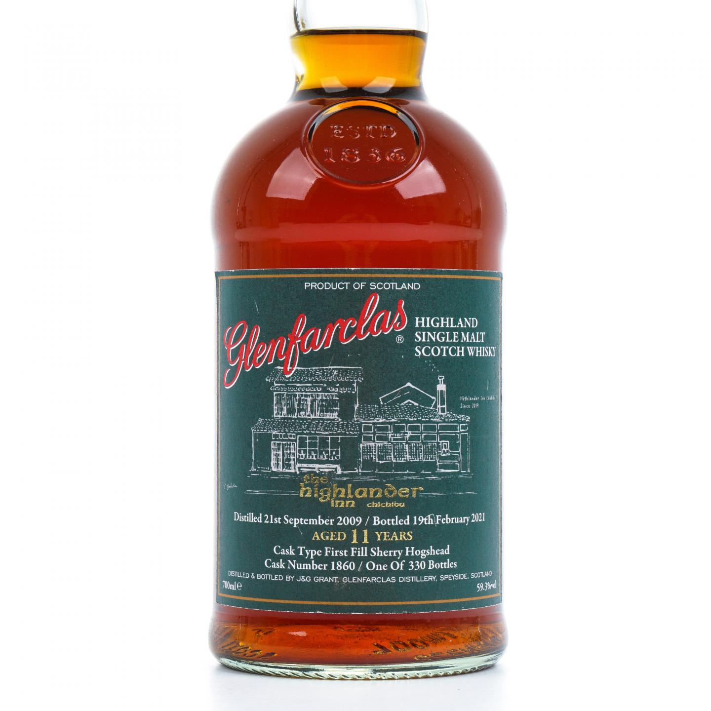 Glenfarclas 格兰花格 11年 2009-2021 雪莉桶#1860