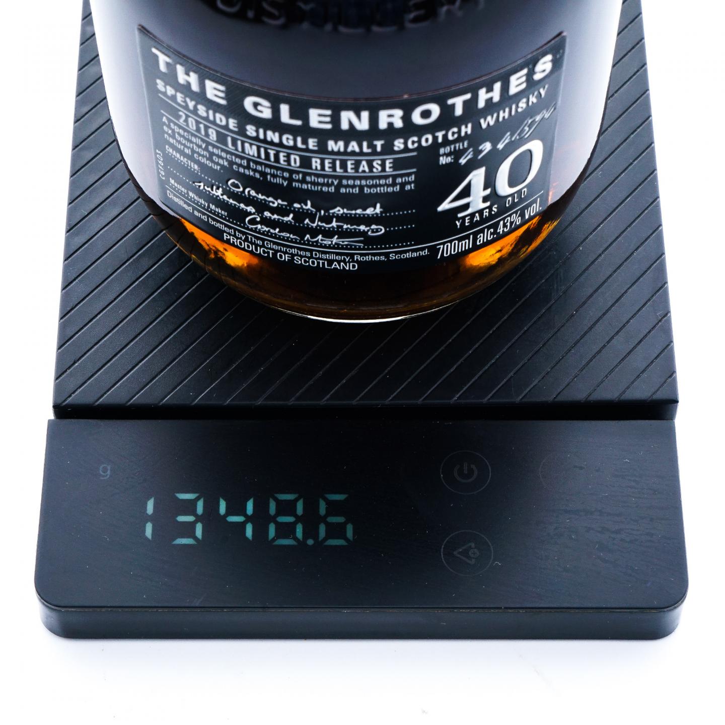 Glenrothes 格兰路思 40年 2019