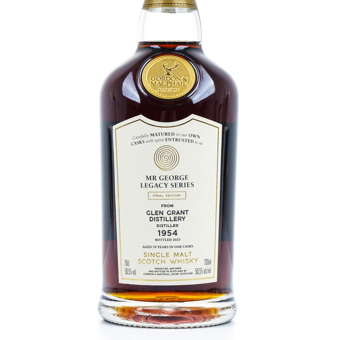 Glen Grant 格兰冠 70年 1954-2025 GM