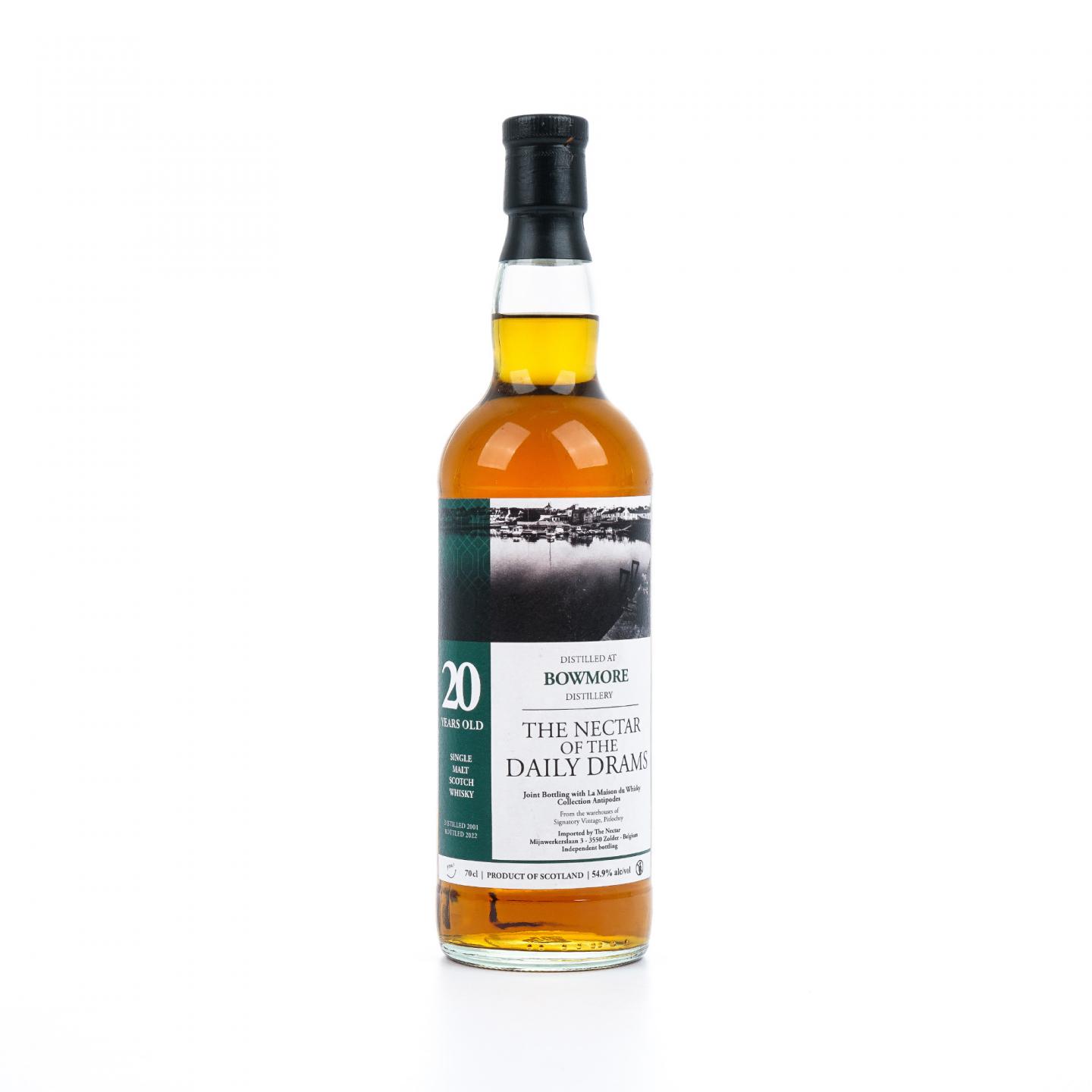 Bowmore 波摩 20年 2001-2022 雪莉桶 The Nectar