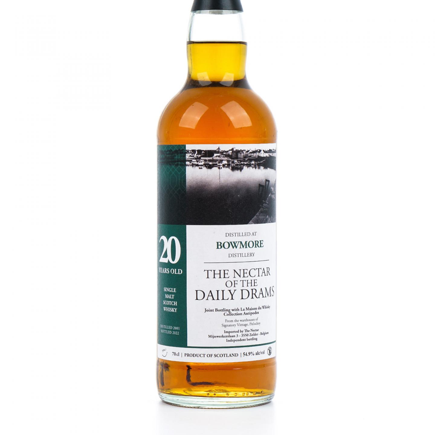 Bowmore 波摩 20年 2001-2022 雪莉桶 The Nectar