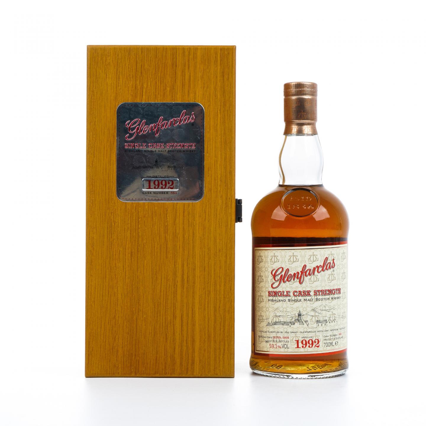 Glenfarclas 格兰花格 1992-2016 单桶桶强#865