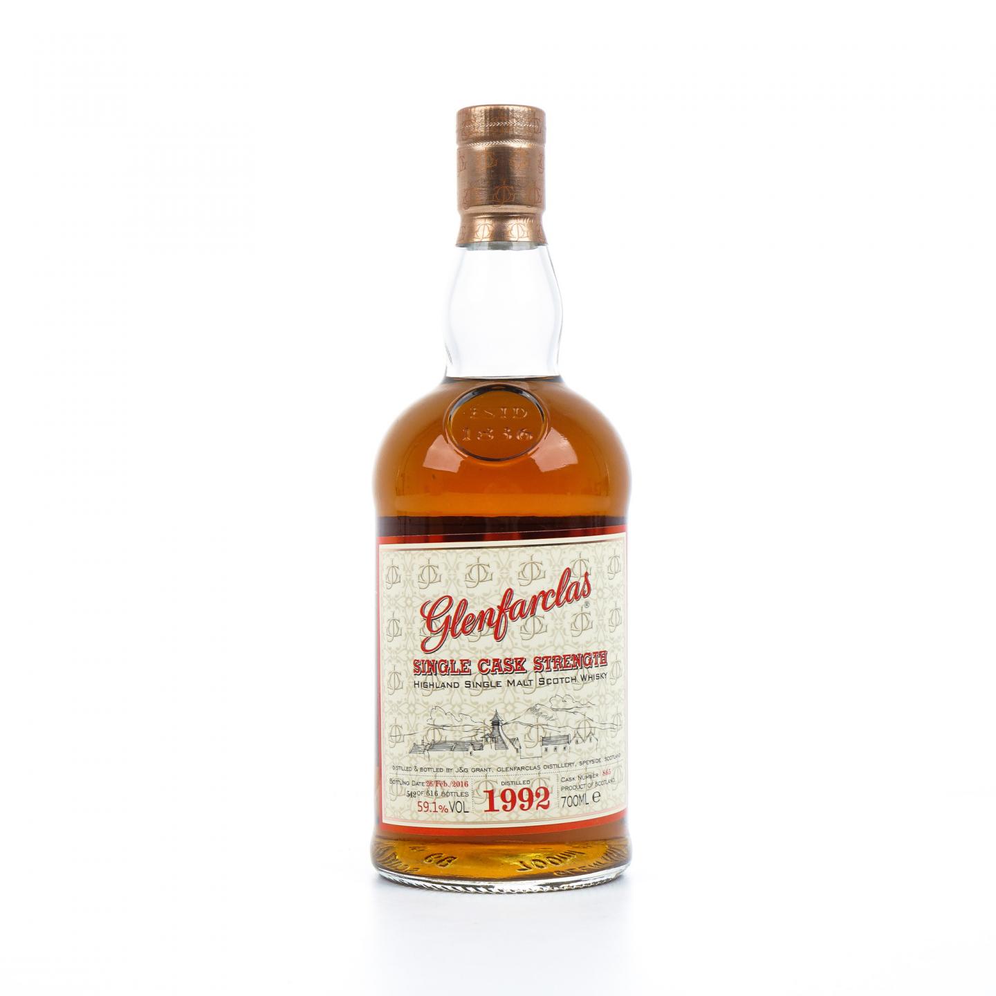 Glenfarclas 格兰花格 1992-2016 单桶桶强#865