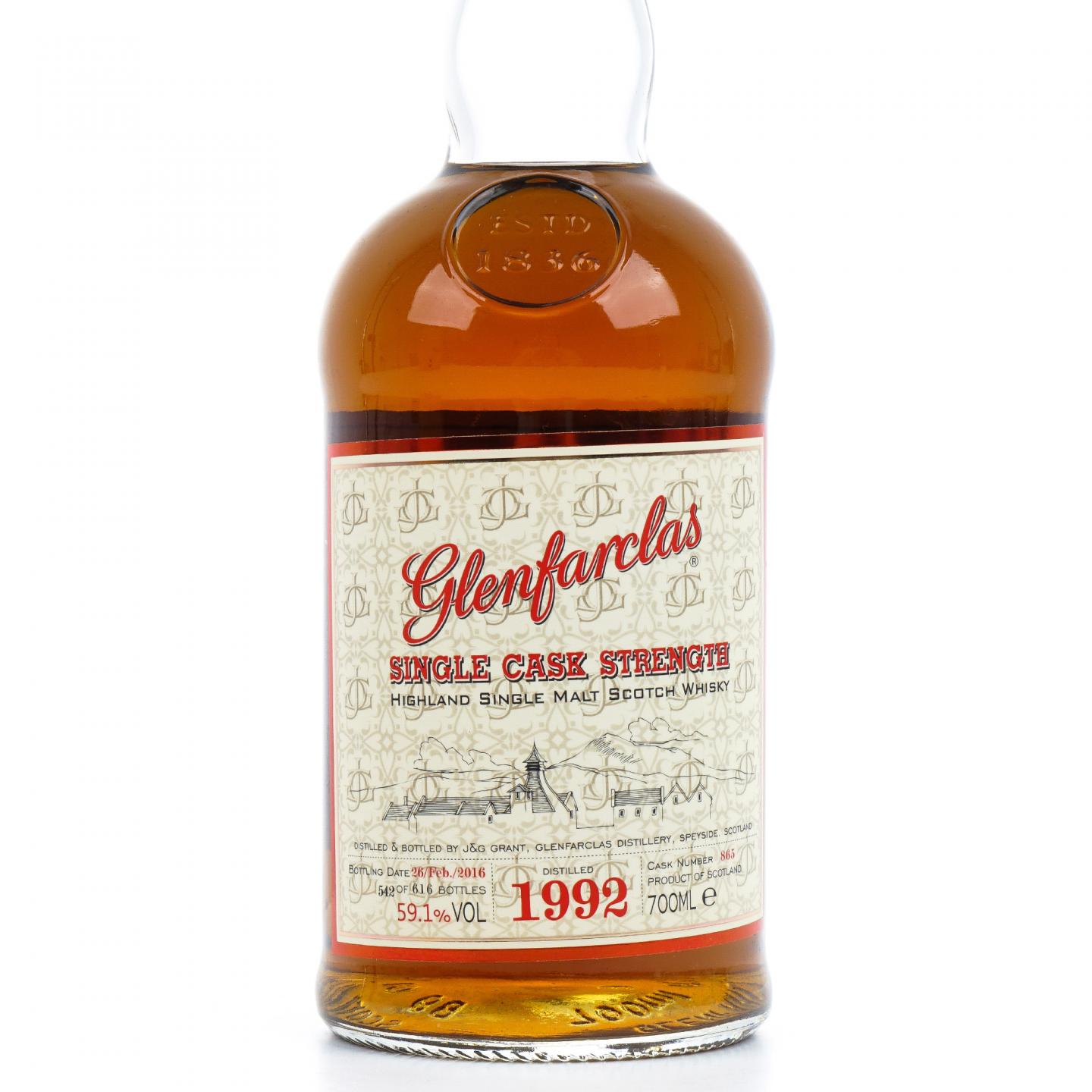 Glenfarclas 格兰花格 1992-2016 单桶桶强#865
