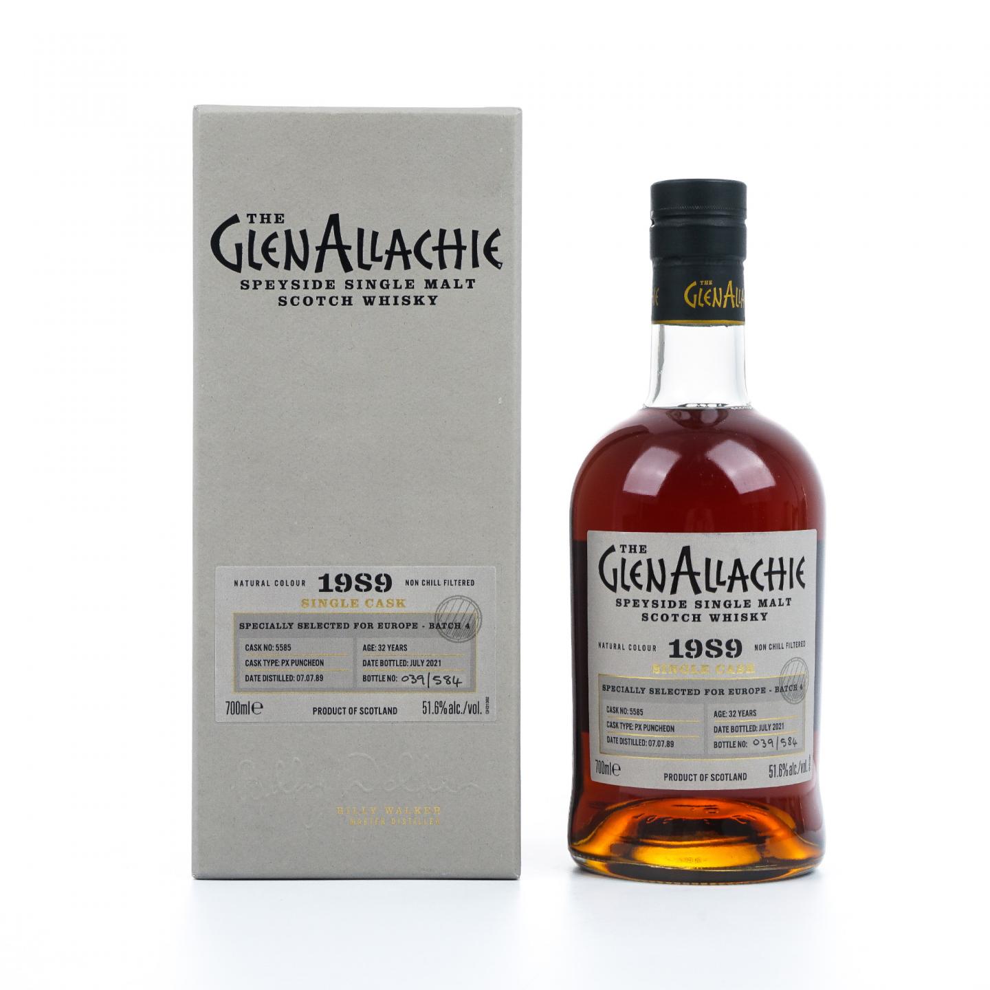 Glenallachie 格兰纳里奇 32年 1989-2021 PX雪莉单桶#5585