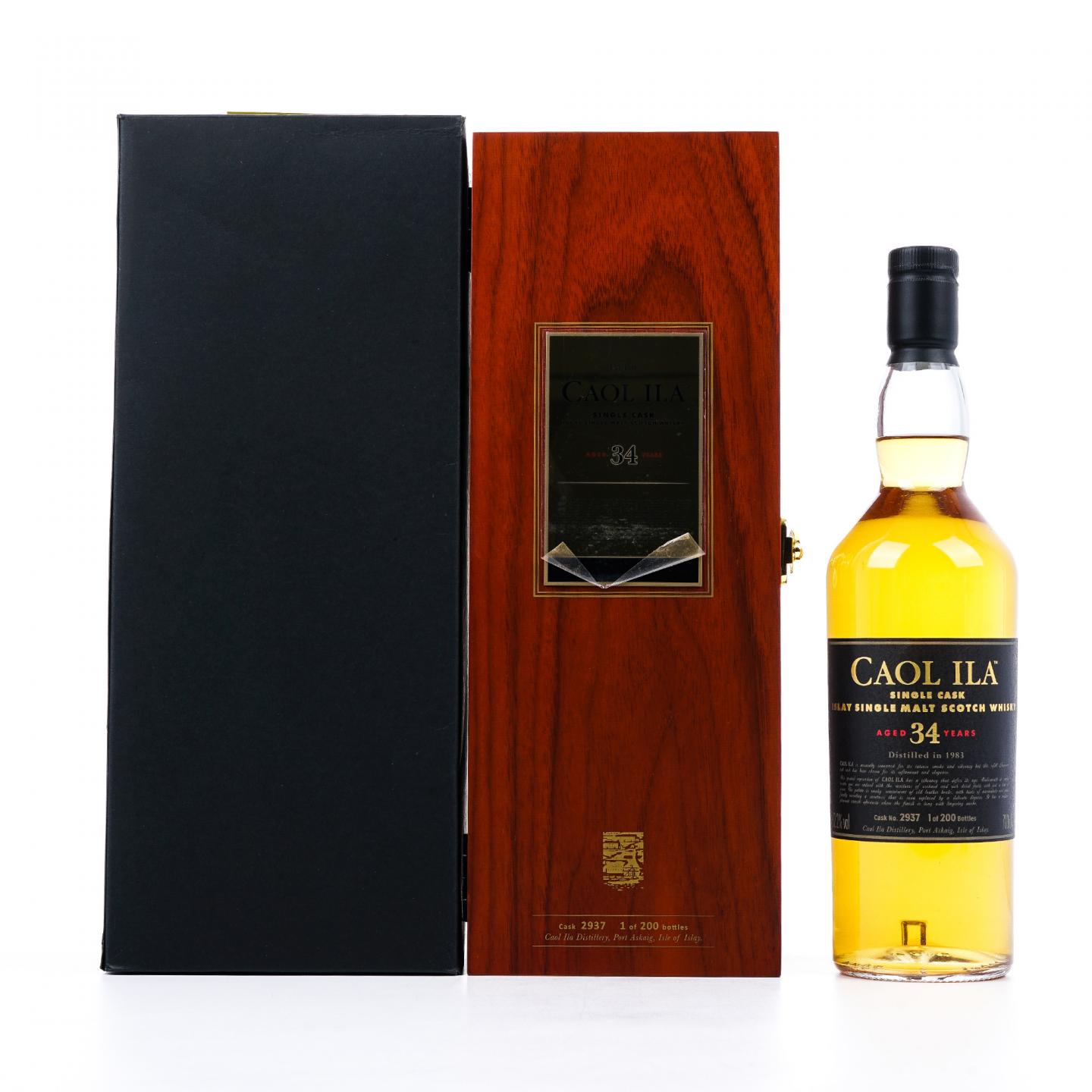 Caol Ila 卡尔里拉 34年 1983 单桶#2937 700ml