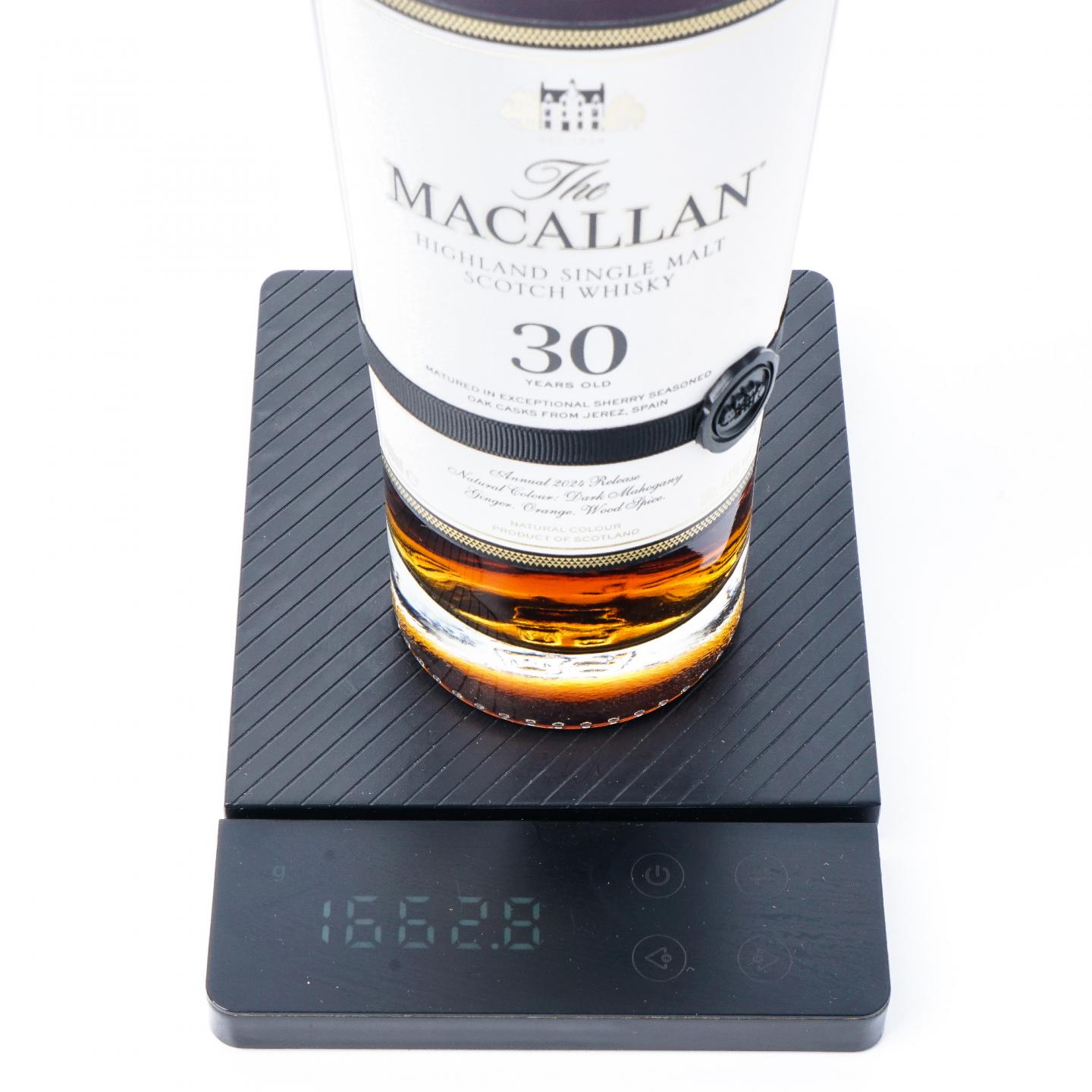 【附X光图】Macallan 麦卡伦 30年 2024 雪莉桶 黑腰带 非原盒