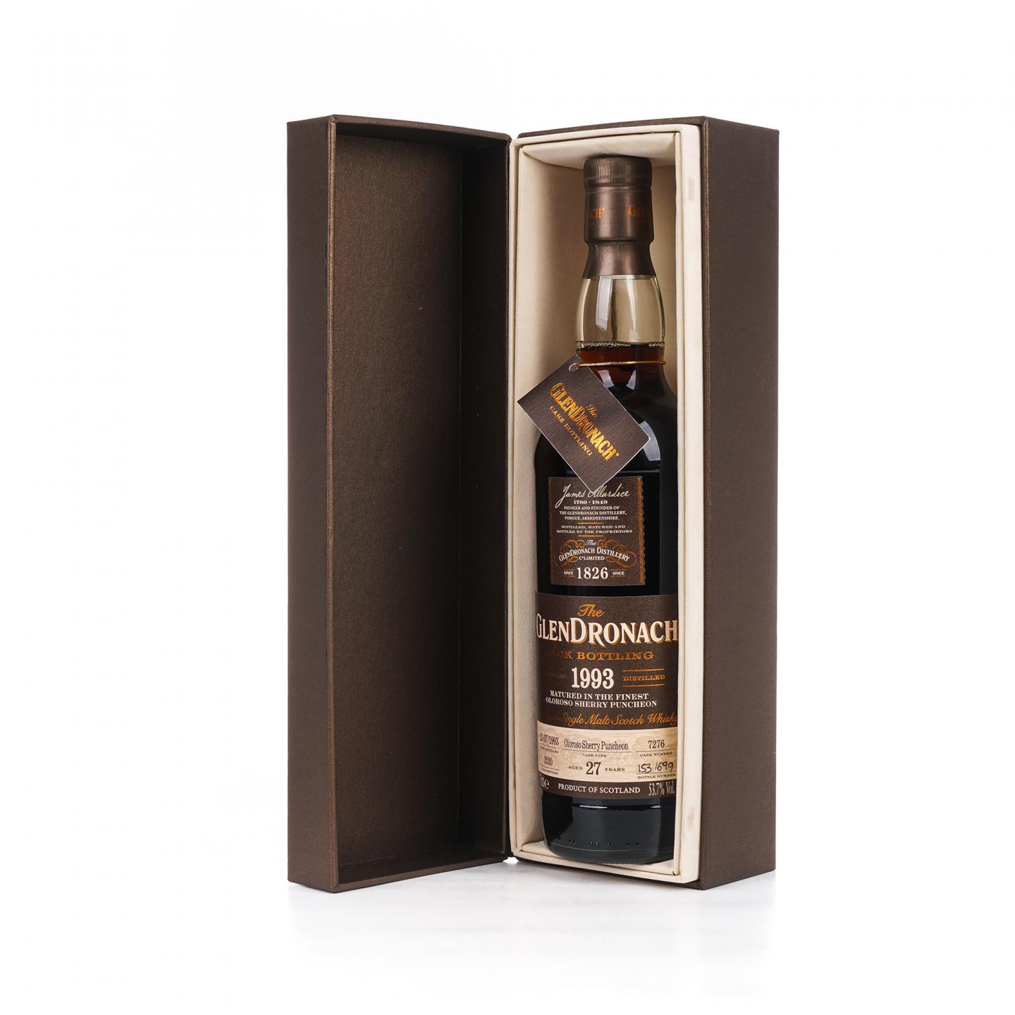 Glendronach 格兰多纳 27年 1993-2020 雪莉桶#7276