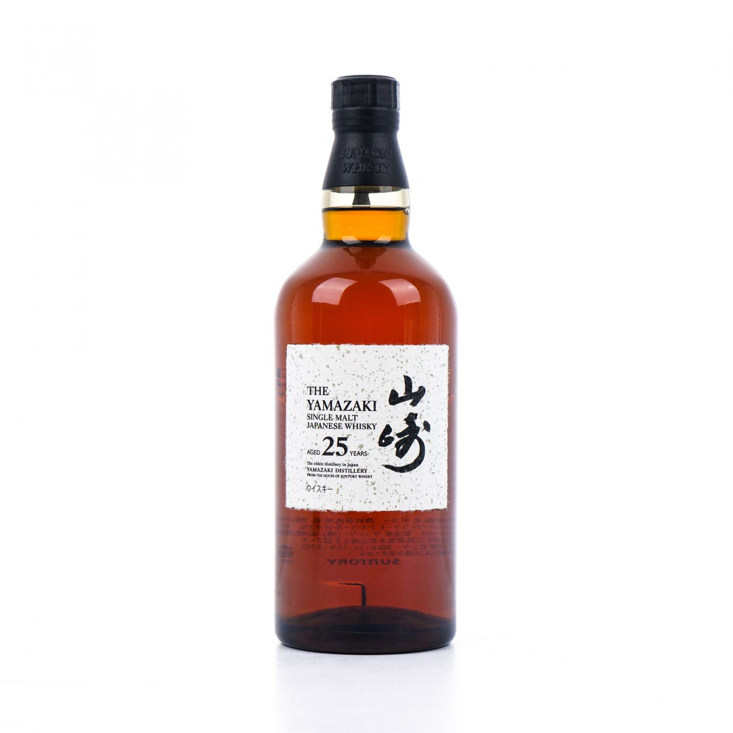 山崎 25年 新版 礼盒 43%Vol.