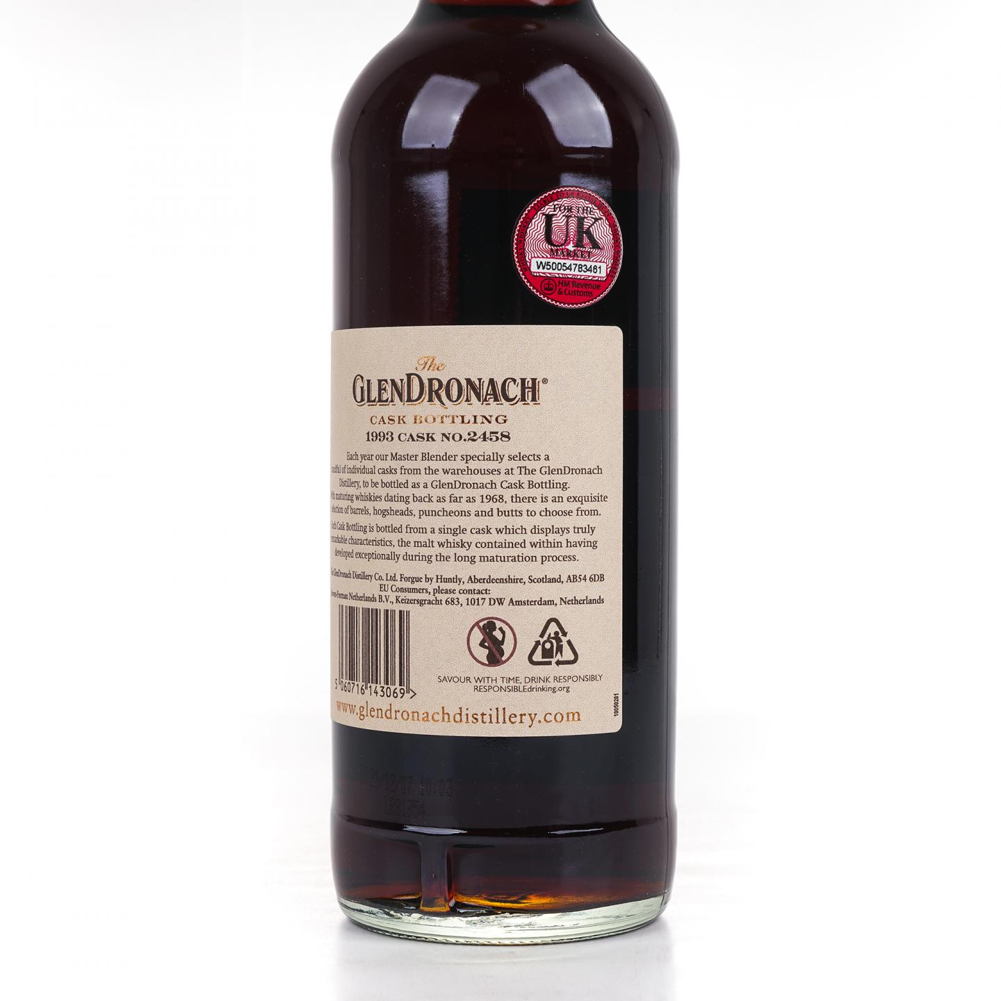 Glendronach 格兰多纳 28年 1993-2021 雪莉桶#2458