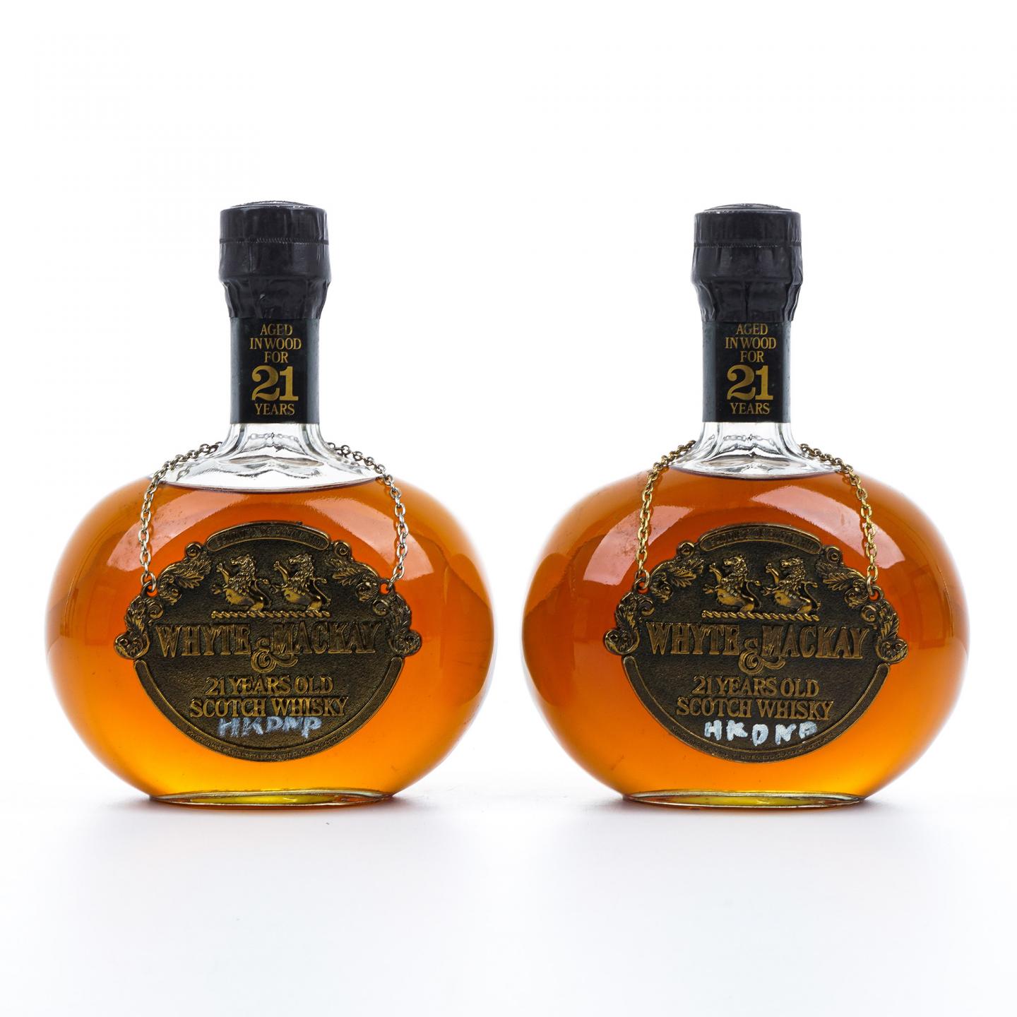 Whyte & Mackay 21年 调和威士忌 750ml*2瓶组