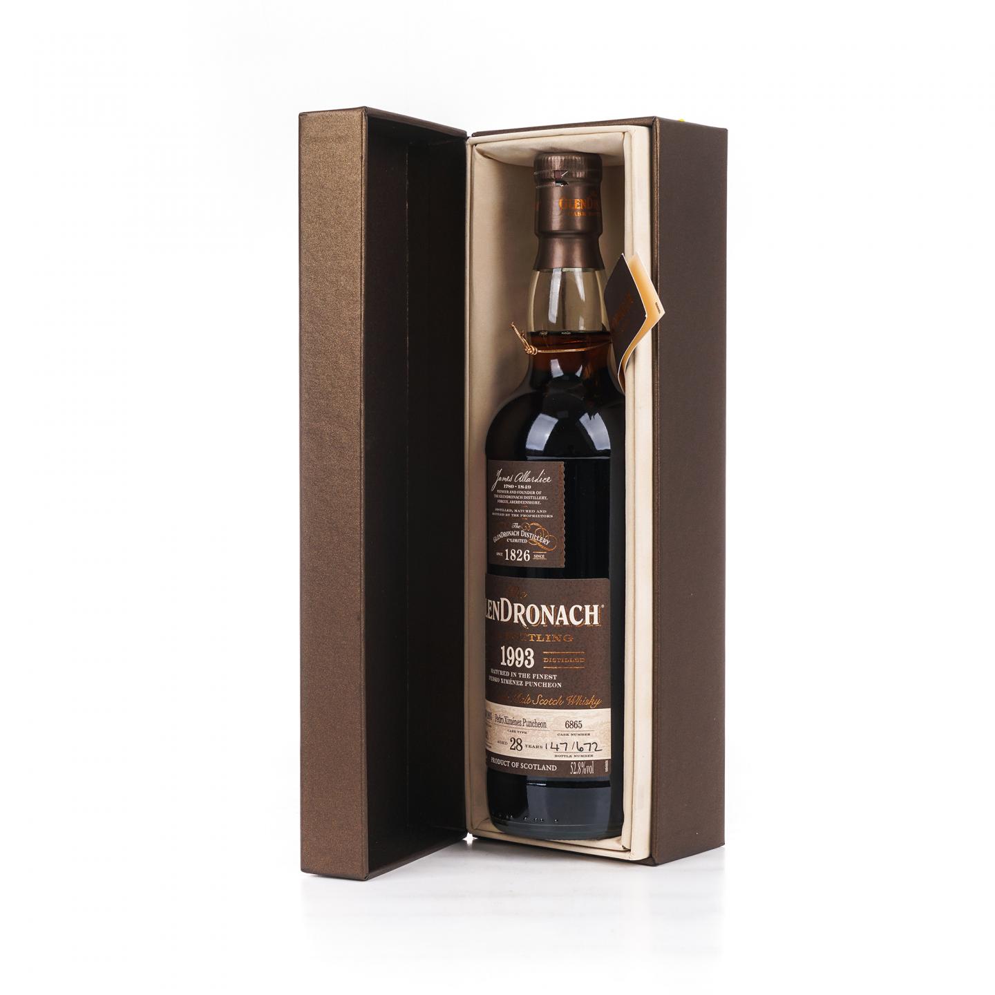 Glendronach 格兰多纳 28年 1993-2021 雪莉桶#6865