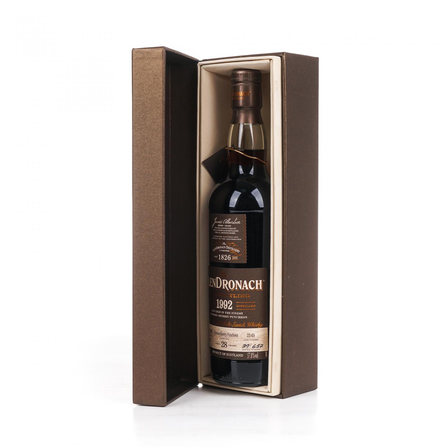 Glendronach 格兰多纳 28年 1992-2021 雪莉桶#2145