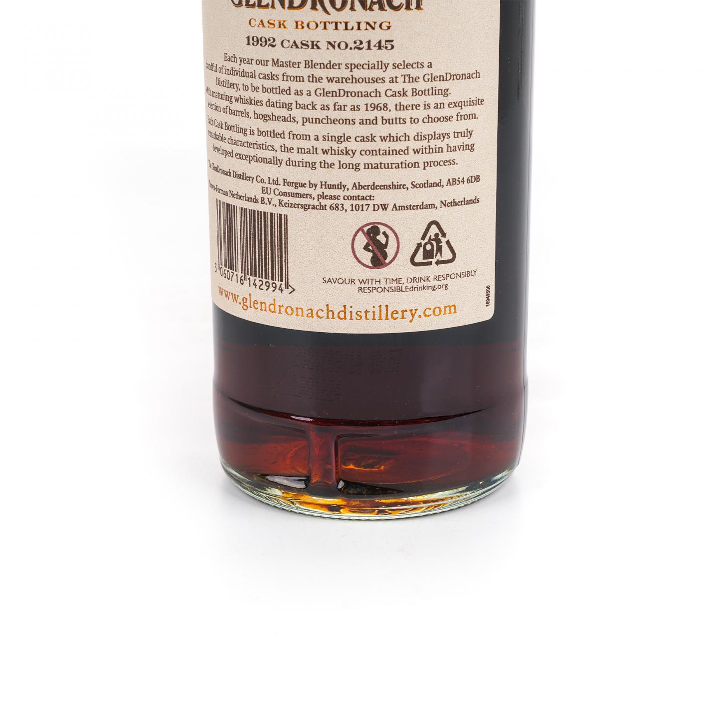 Glendronach 格兰多纳 28年 1992-2021 雪莉桶#2145