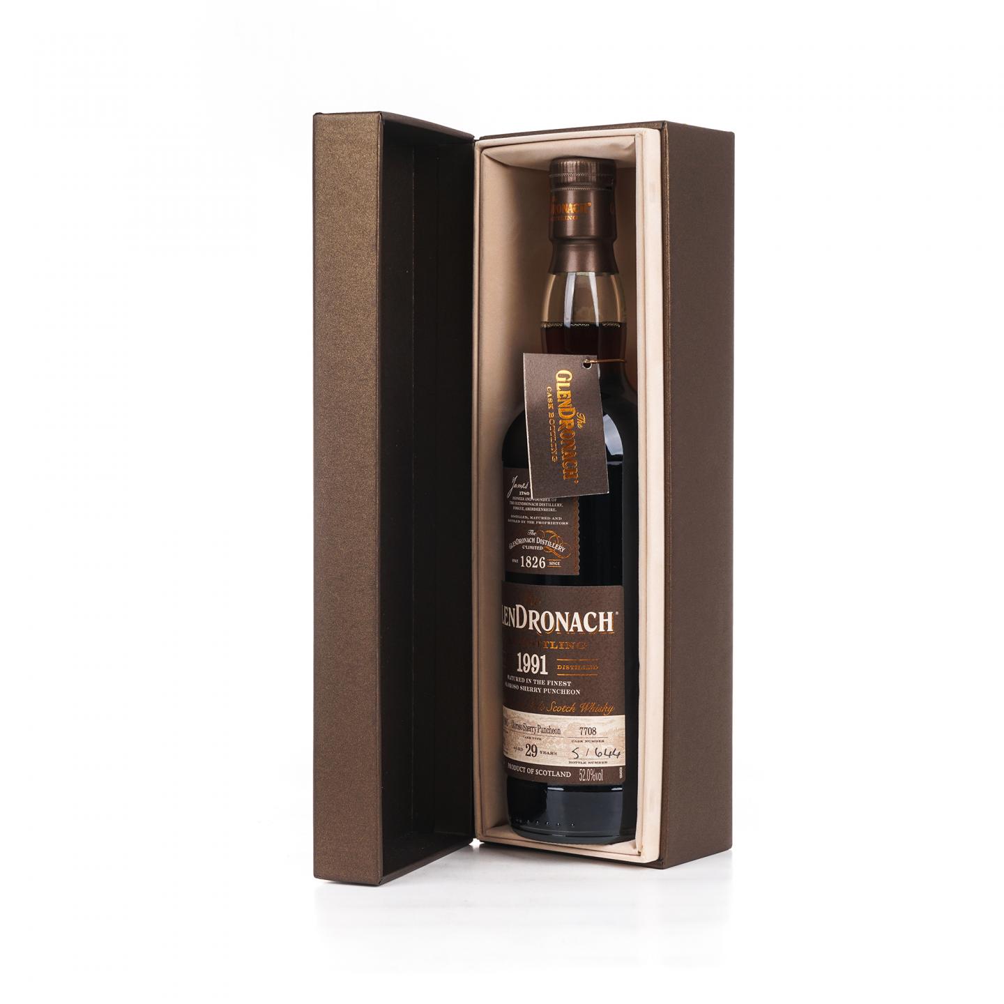 Glendronach 格兰多纳 29年 1991-2021 雪莉桶#7708