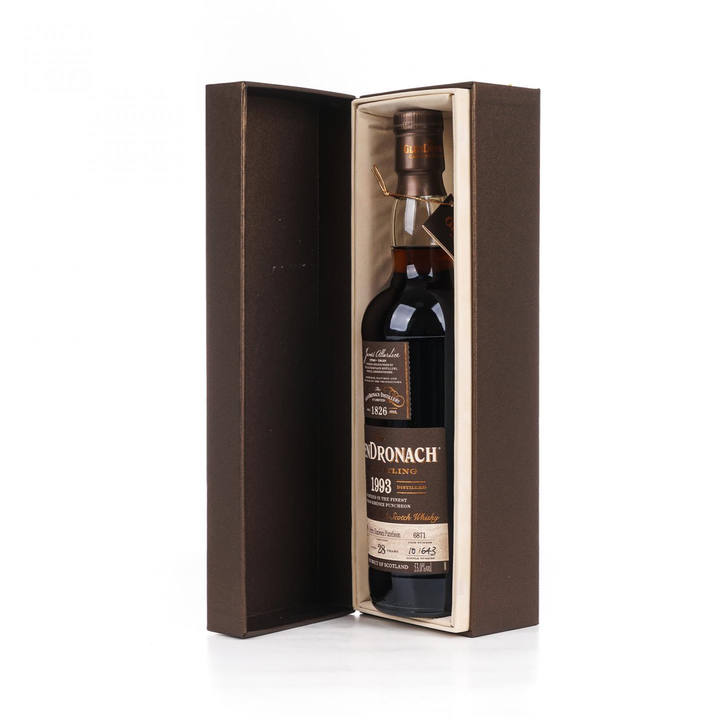 Glendronach 格兰多纳 28年 1993-2021 雪莉桶#6871