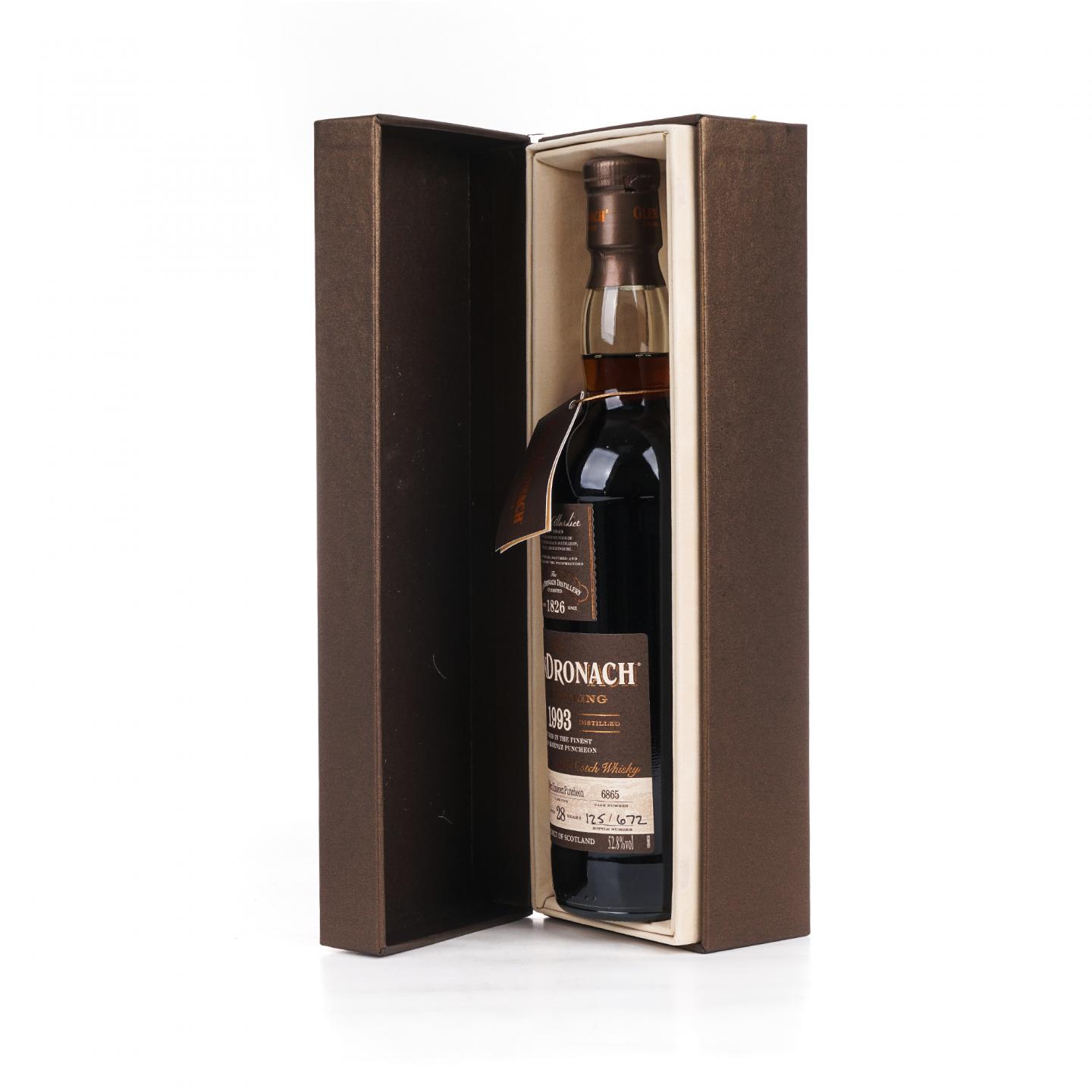 Glendronach 格兰多纳 28年 1993-2021 雪莉桶#6865 52.8%Vol.