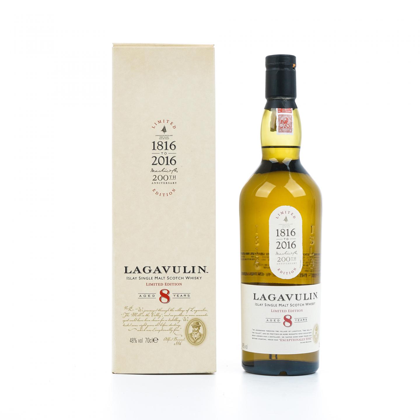 Lagavulin 乐加维林 8年 200周年酒厂纪念