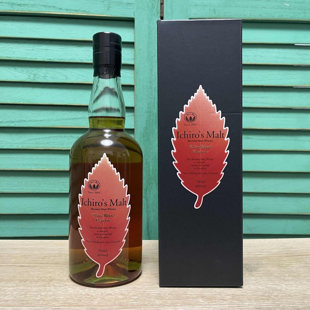 秩父 ichiro’s malt 红叶 wine wood reserve 原盒 未开封