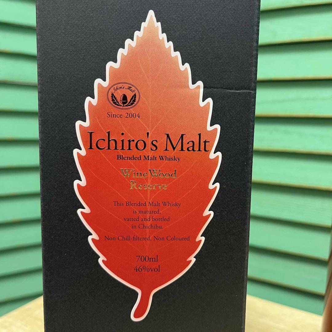 秩父 ichiro’s malt 红叶 wine wood reserve 原盒 未开封