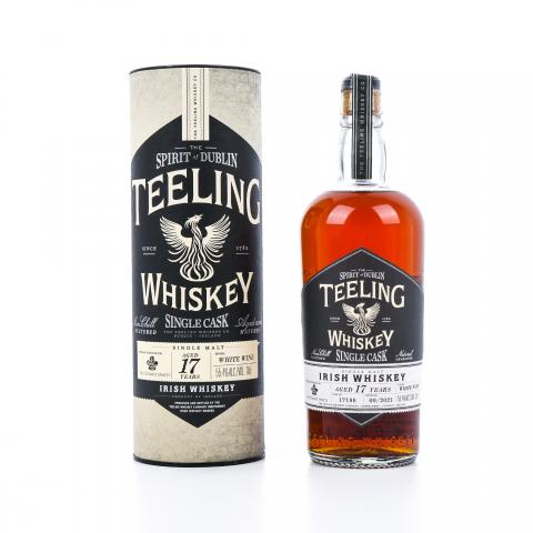 Teeling 帝霖 17年 2021 单桶#17186 白葡萄酒桶后熟