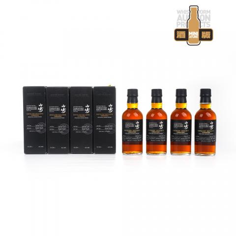 【中样】山崎蒸馏所限定 Peated Malt 4瓶组*180ml