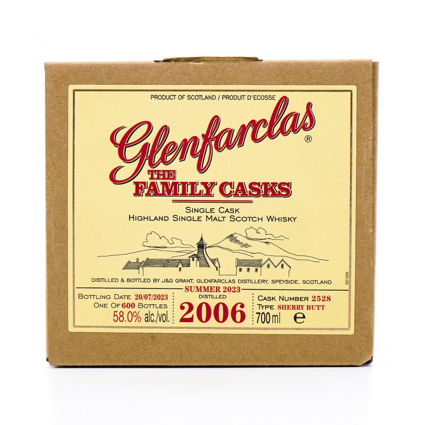 Glenfarclas 格兰花格 2006-2023 家族桶#2528