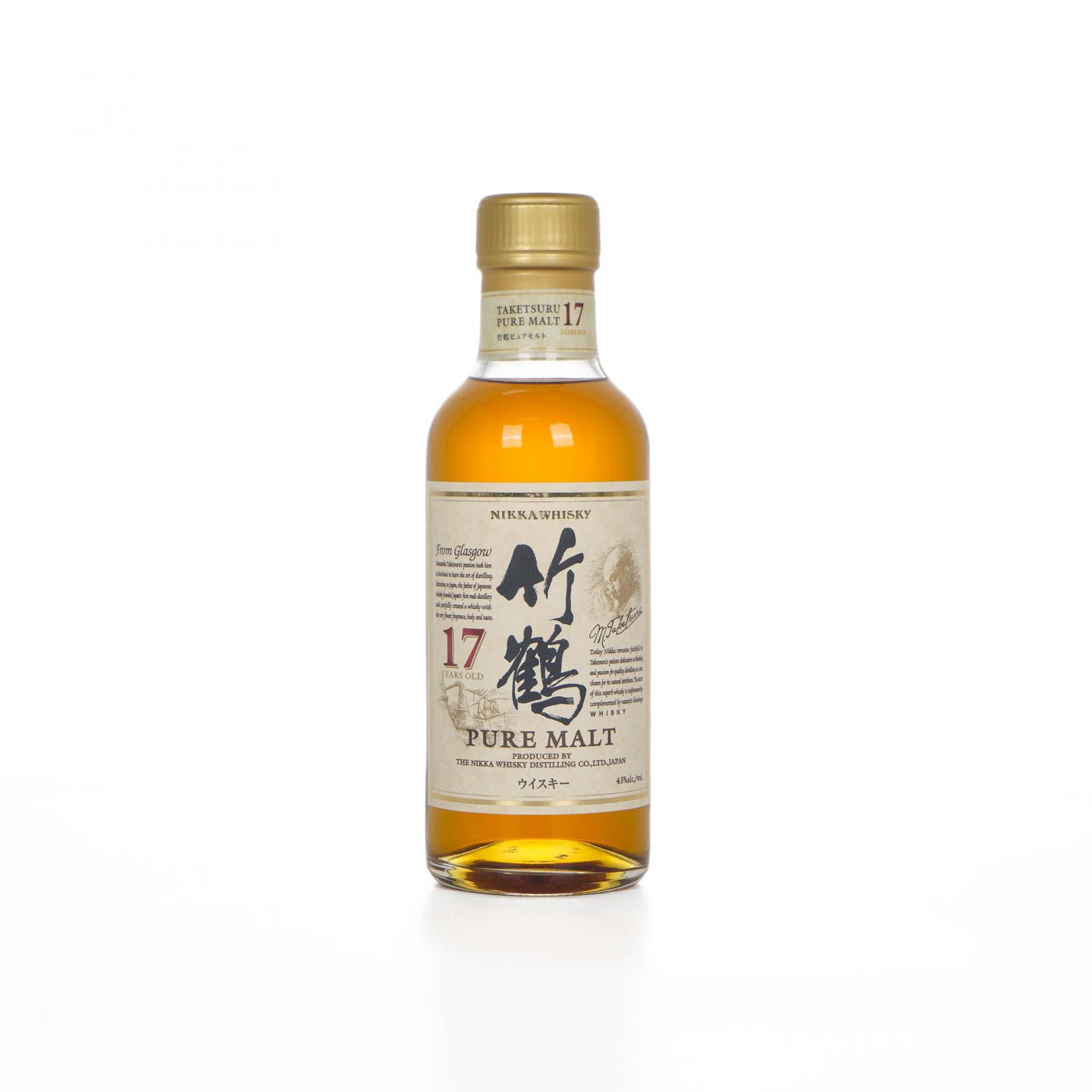 【酒版】竹鹤 17年 Pure Malt 180ml