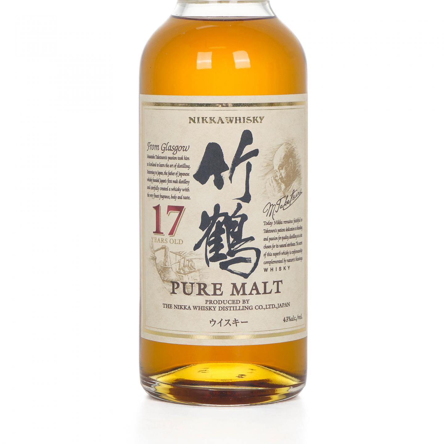 【酒版】竹鹤 17年 Pure Malt 180ml