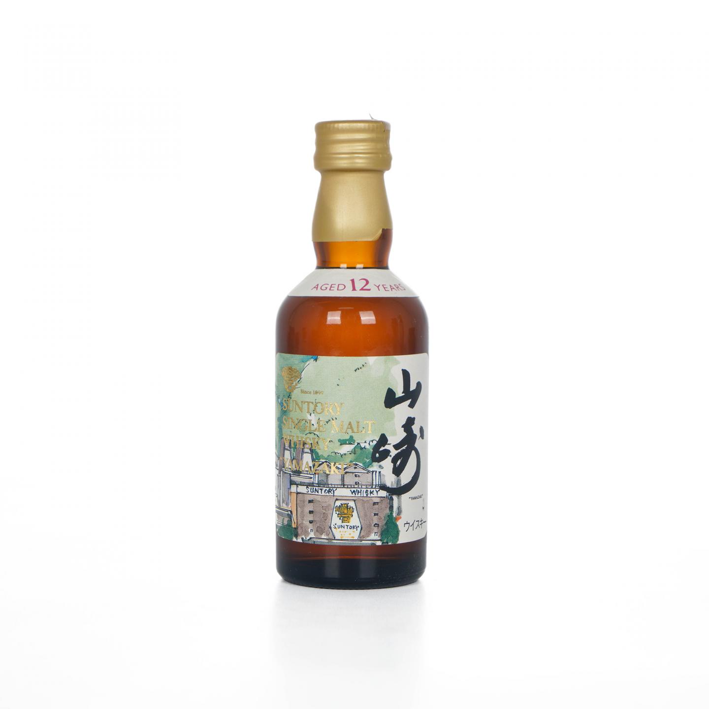 【酒版】山崎 12年 金花标 50ml