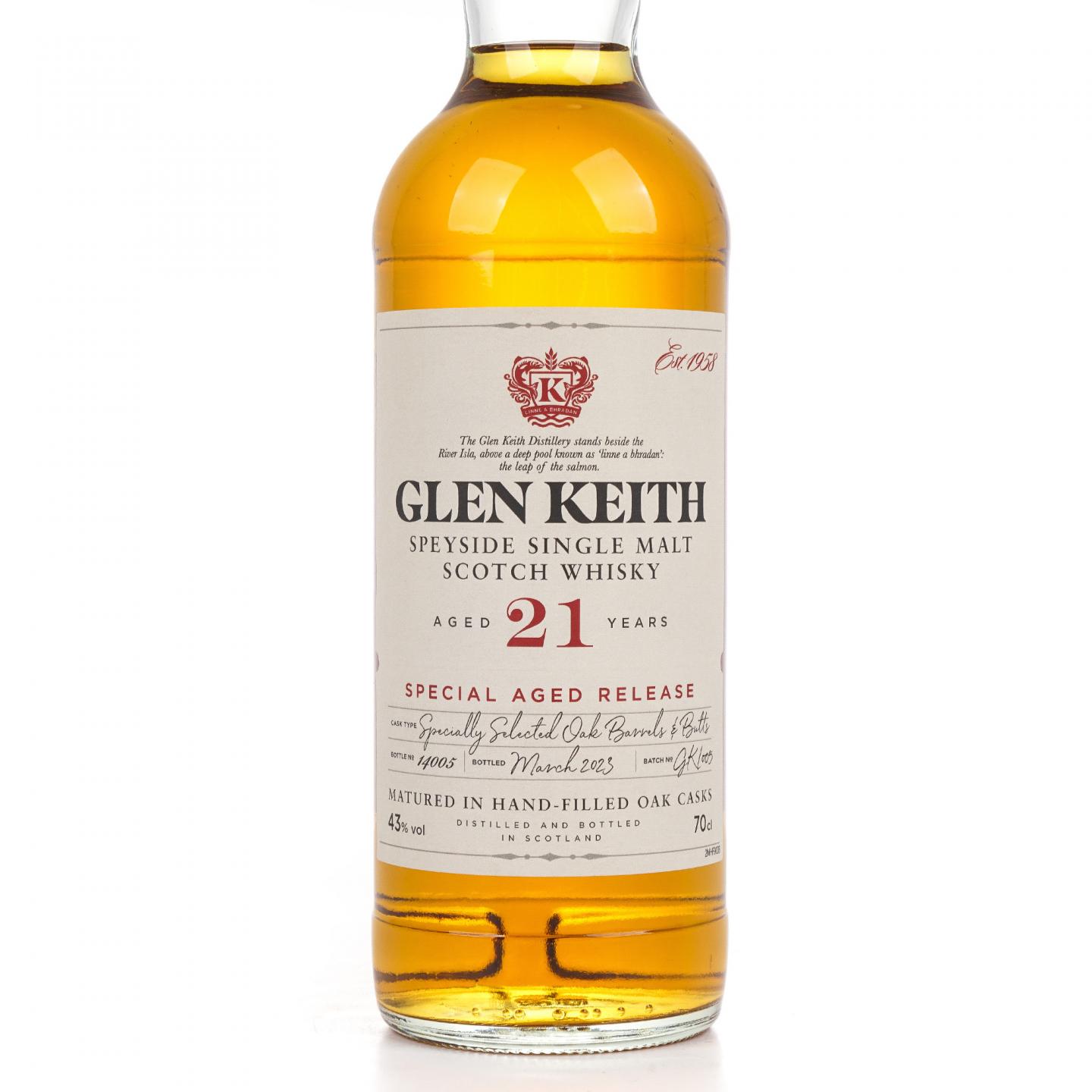 Glen Keith 格兰契斯 21年 2023