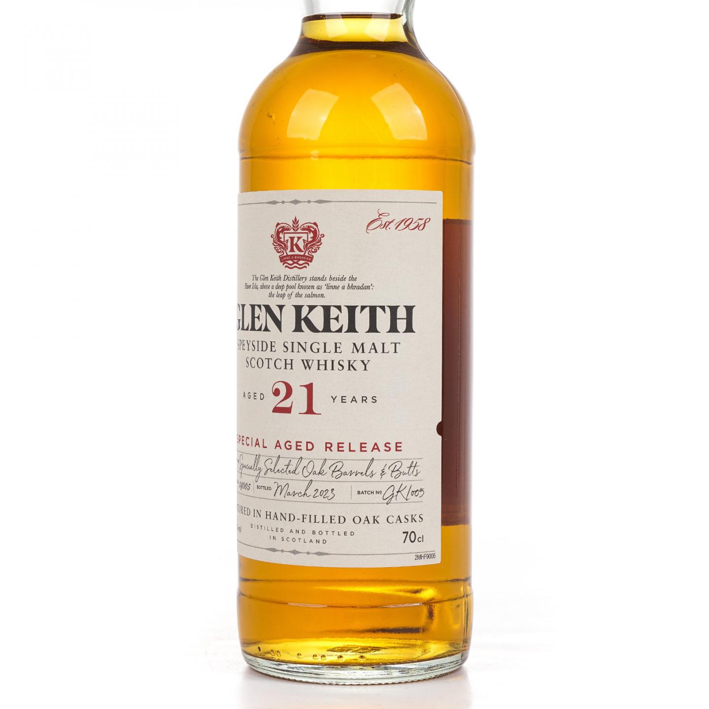 Glen Keith 格兰契斯 21年 2023