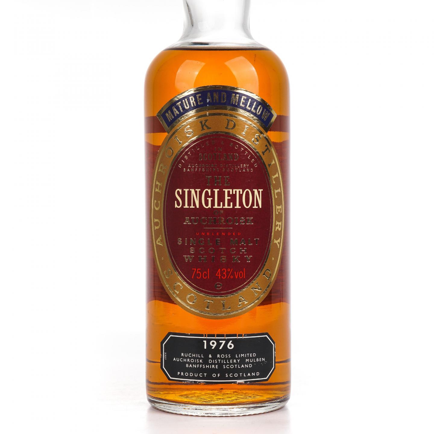 Auchroisk 奥克罗斯克 1976-1990 Singleton 750ml