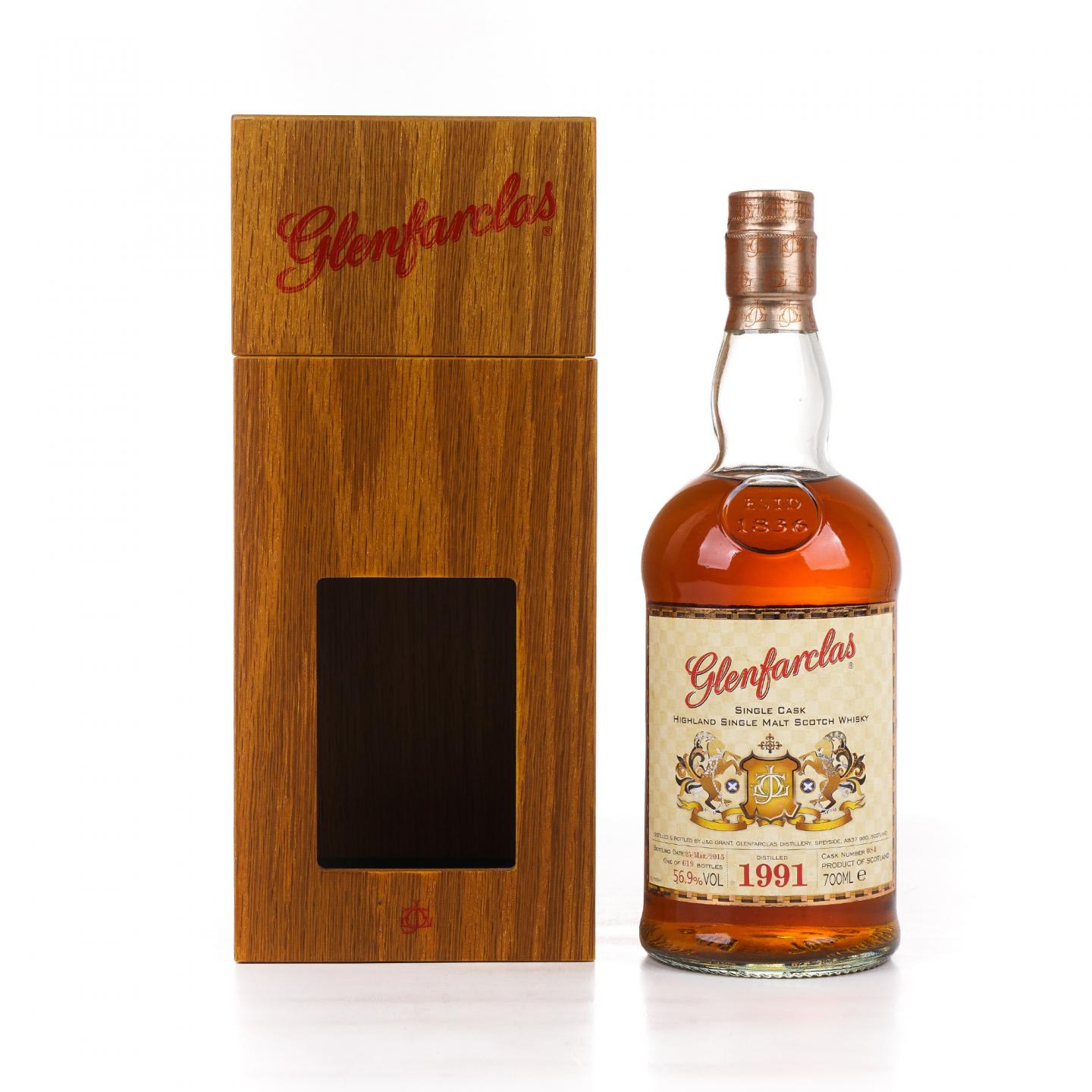 Glenfarclas 格兰花格 1991-2015 单桶#084 700ml