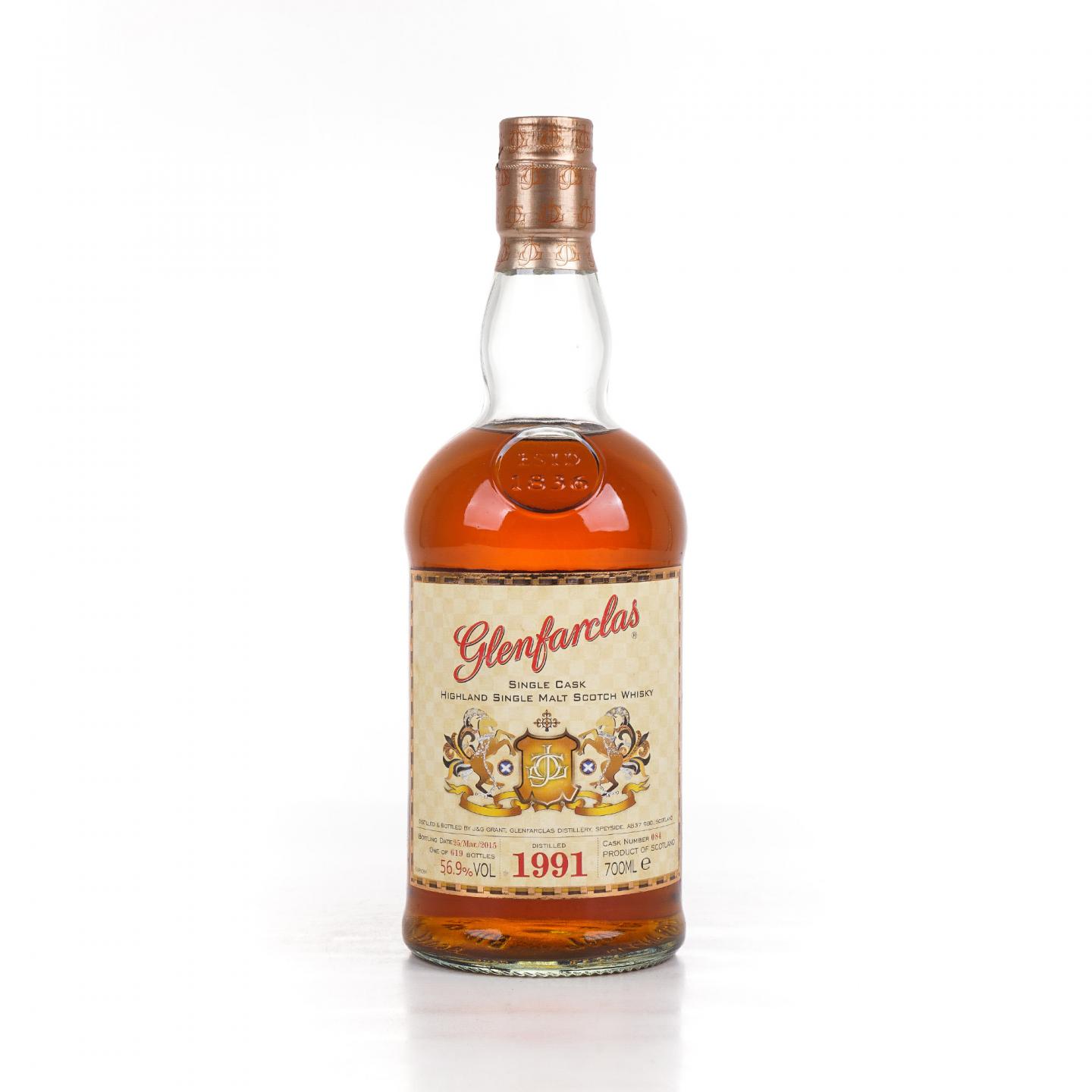 Glenfarclas 格兰花格 1991-2015 单桶#084 700ml