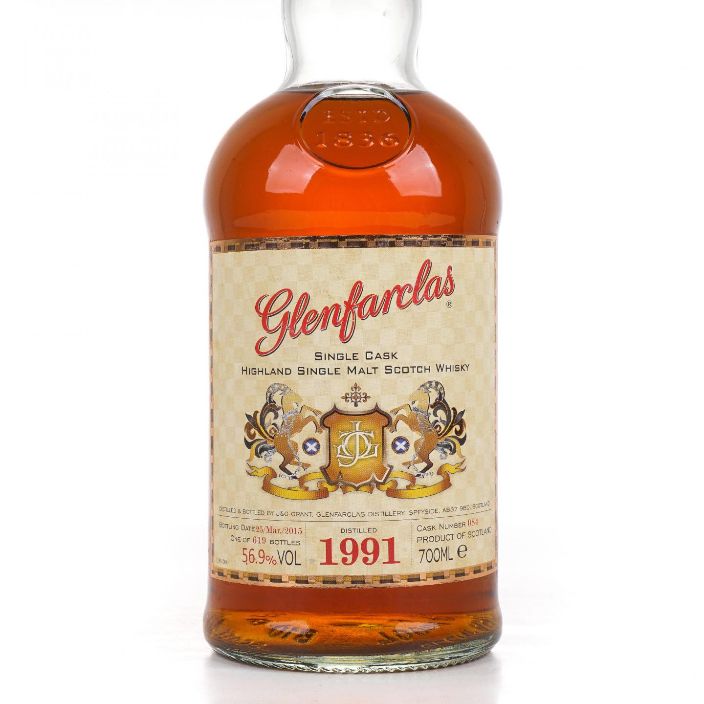 Glenfarclas 格兰花格 1991-2015 单桶#084 700ml