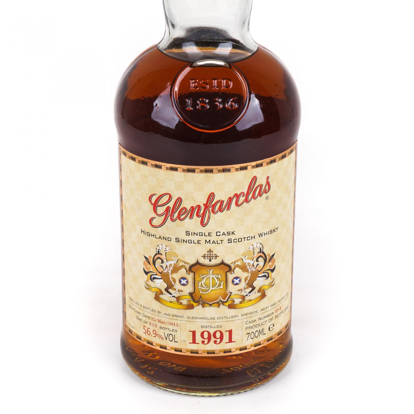 Glenfarclas 格兰花格 1991-2015 单桶#084 700ml