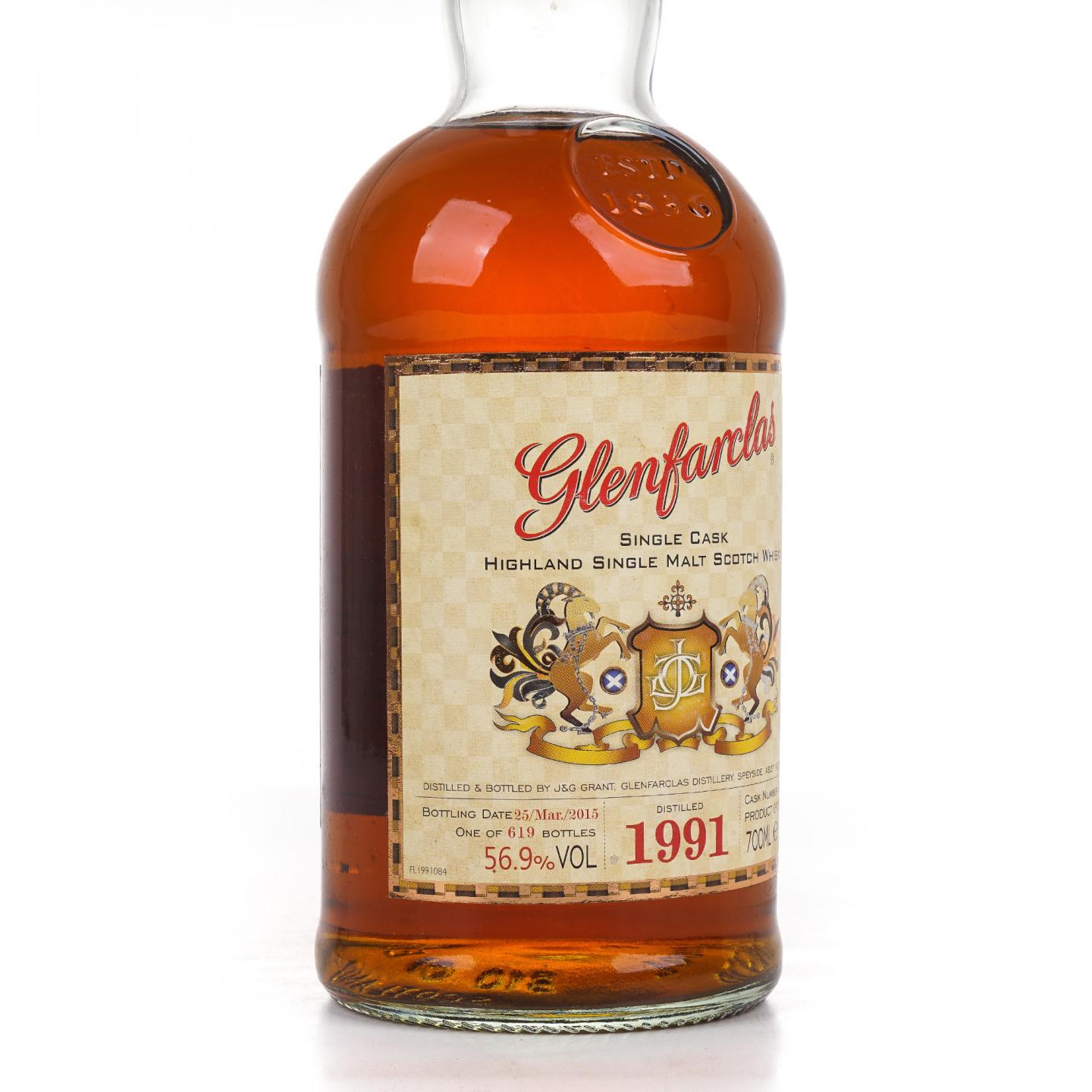 Glenfarclas 格兰花格 1991-2015 单桶#084 700ml