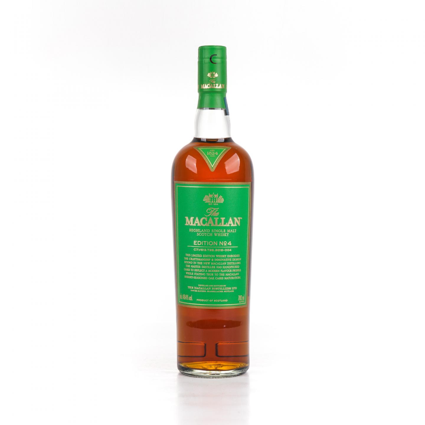 Macallan 麦卡伦 Edition No.4 绿标 700ml