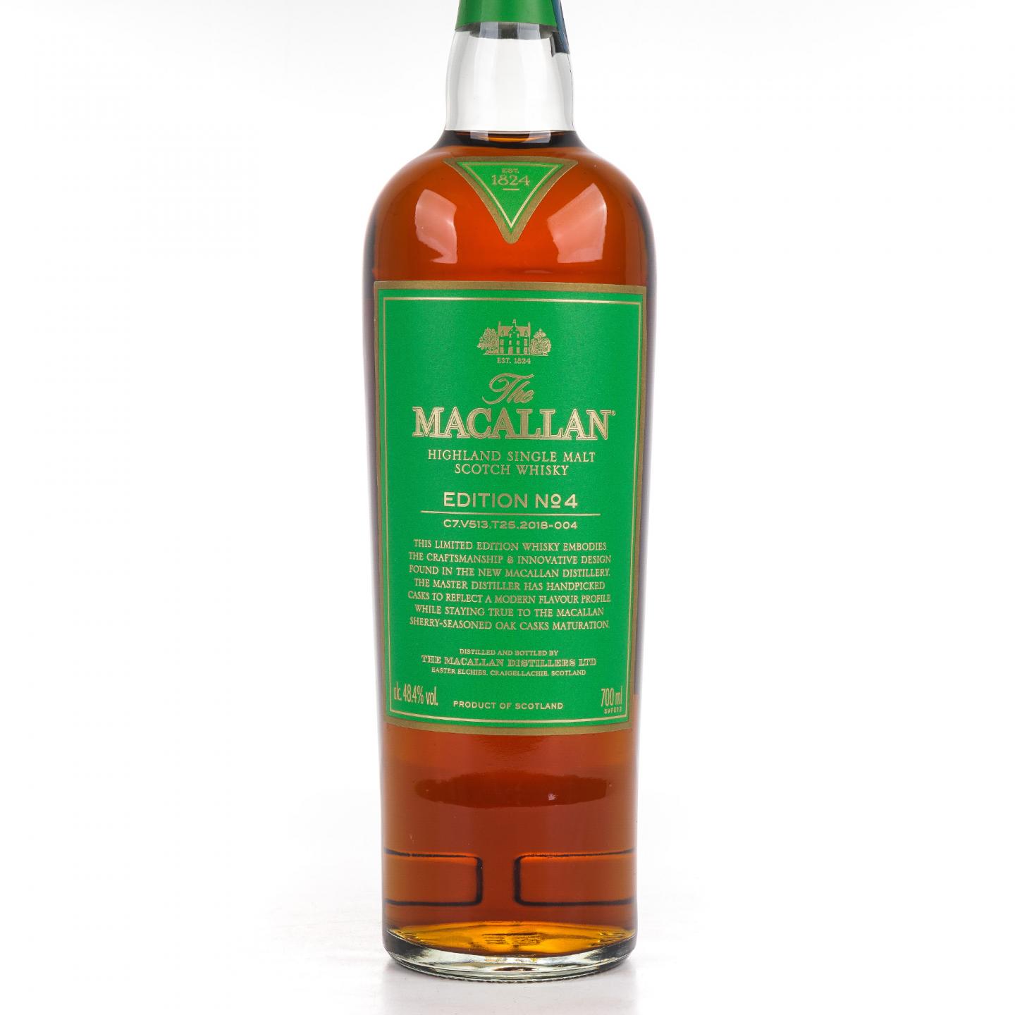 Macallan 麦卡伦 Edition No.4 绿标 700ml