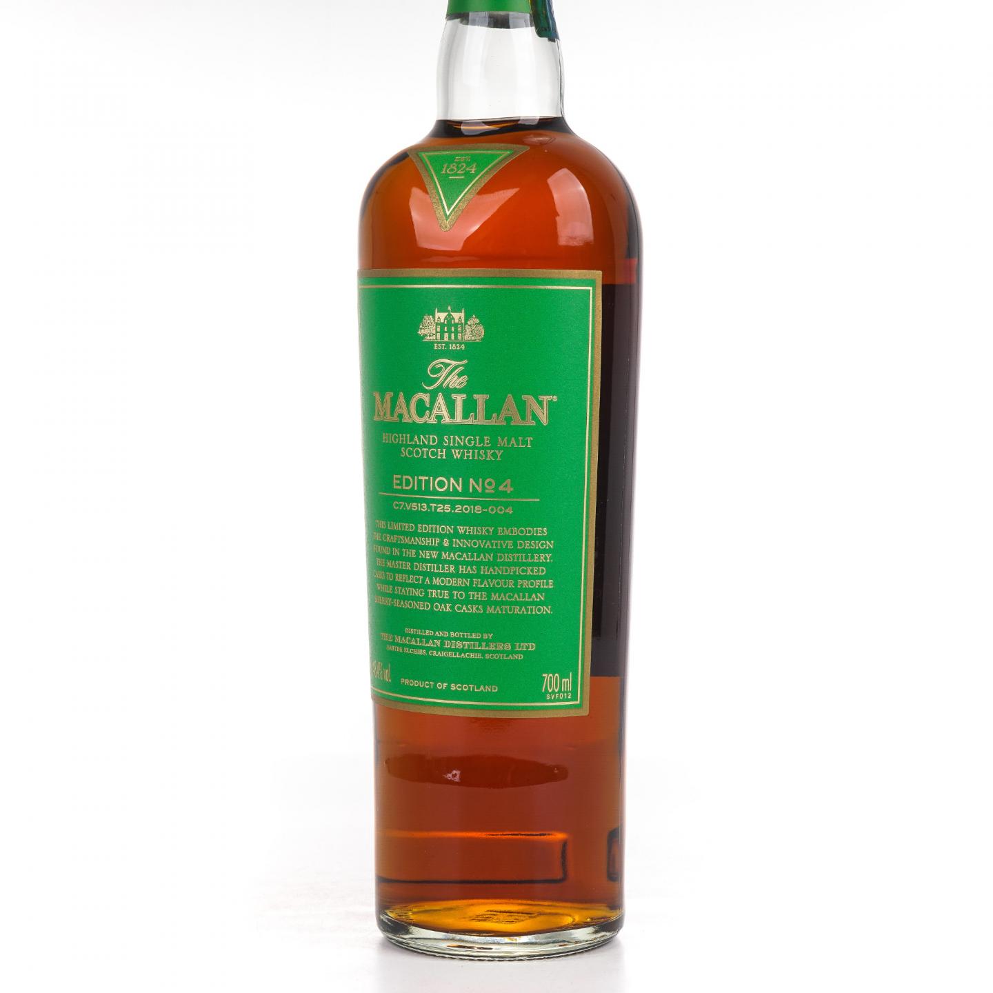 Macallan 麦卡伦 Edition No.4 绿标 700ml