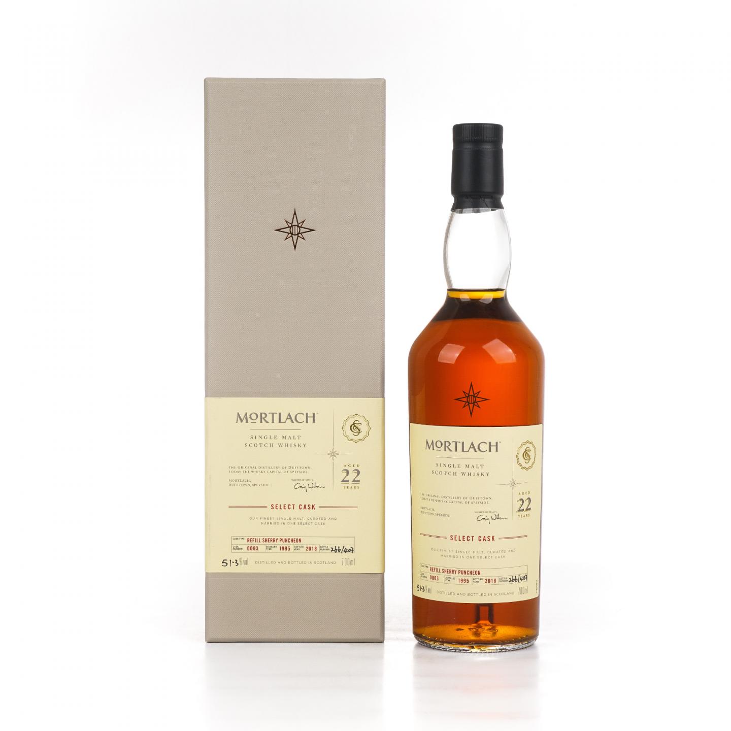 Mortlach 慕赫 22年 1995-2018 星星标 行货