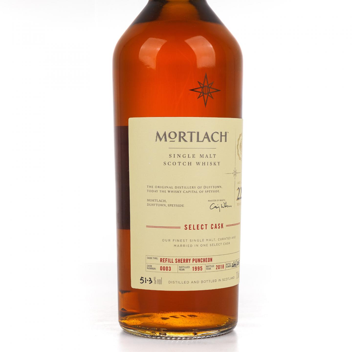 Mortlach 慕赫 22年 1995-2018 星星标 行货