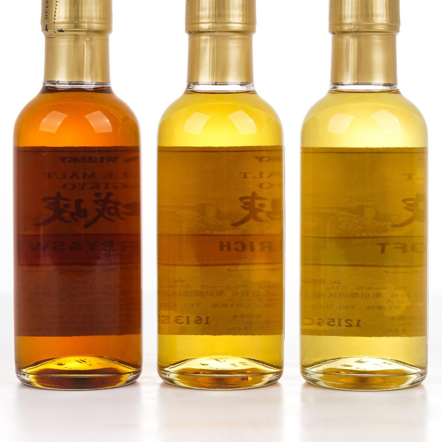 【中样】宫城峡 风味桶 Distillery Limited 180ml*3支组