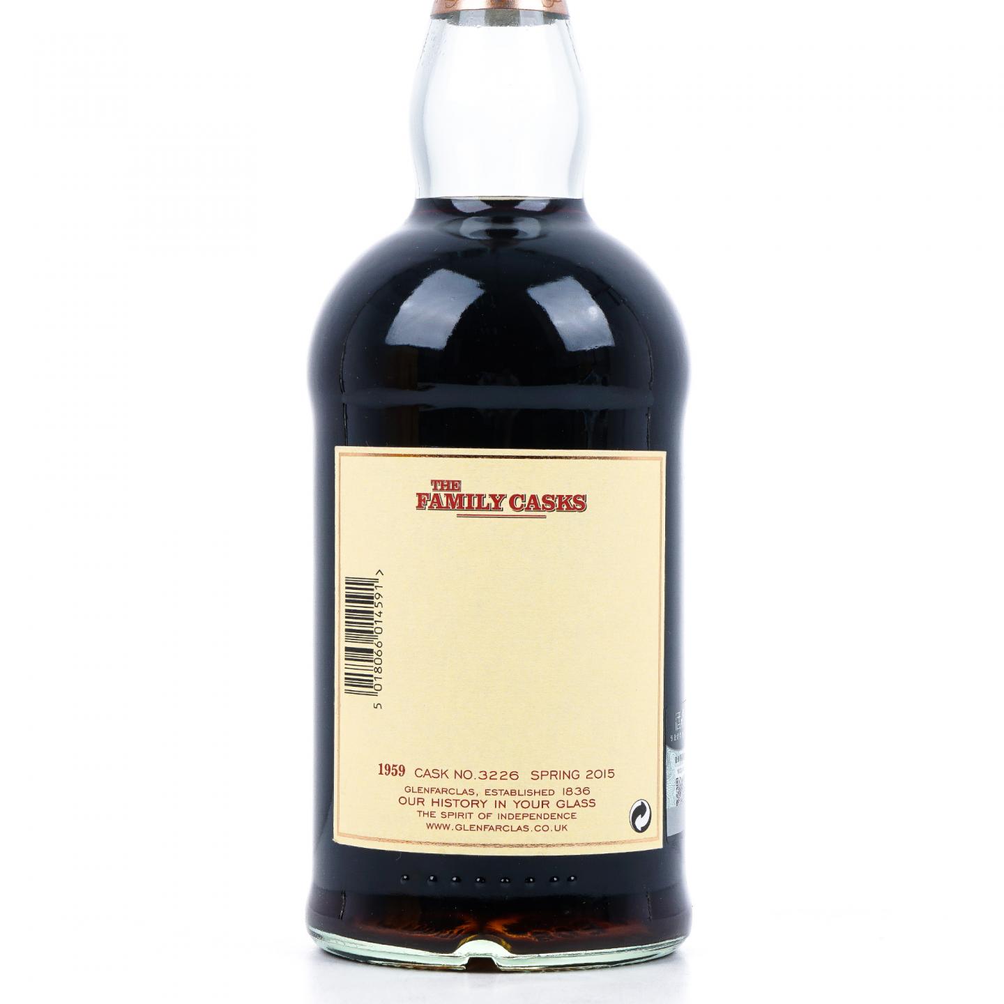 Glenfarclas 格兰花格 1959-2014 家族桶 雪莉单桶#3226