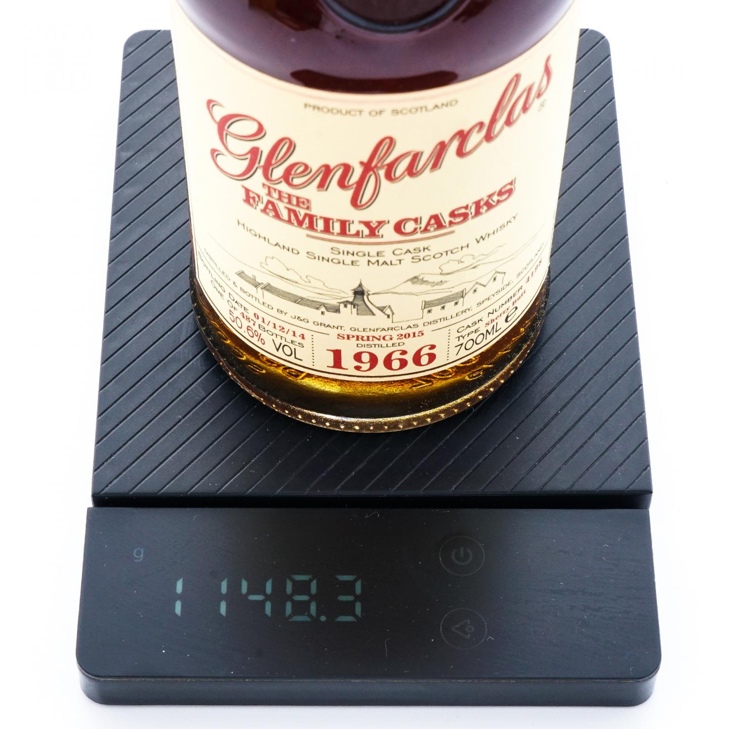 Glenfarclas 格兰花格 1966-2014 家族桶 雪莉单桶#4198