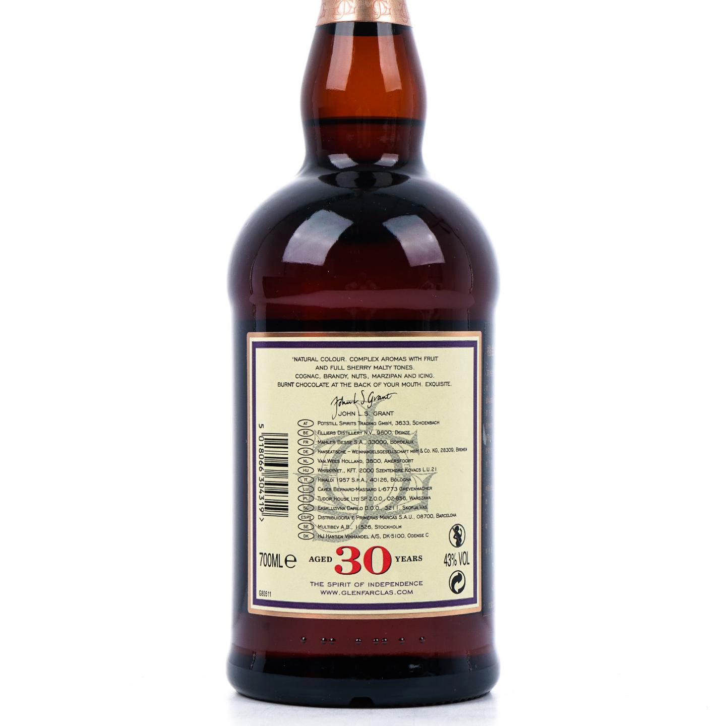 Glenfarclas 格兰花格 30年 红盒