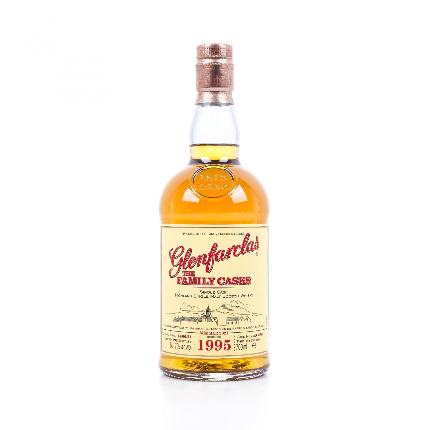 Glenfarclas 格兰花格 1995-2021 家族桶#6765
