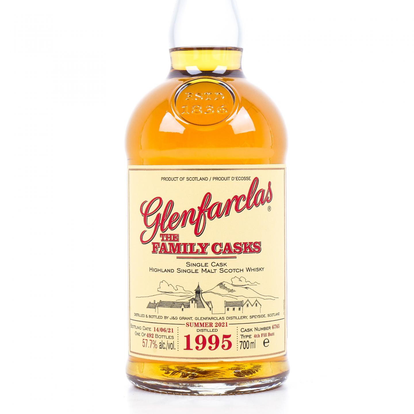 Glenfarclas 格兰花格 1995-2021 家族桶#6765