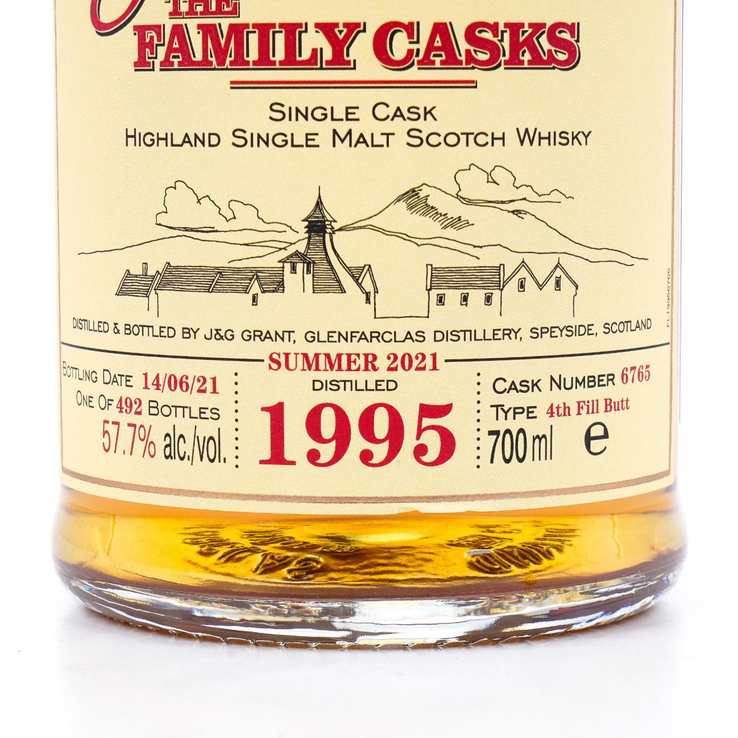 Glenfarclas 格兰花格 1995-2021 家族桶#6765